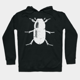 Dung Beetle Bug Pattern Hoodie